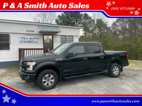2017 Ford F-150 for sale at P & A Smith Auto Sales in Garner NC