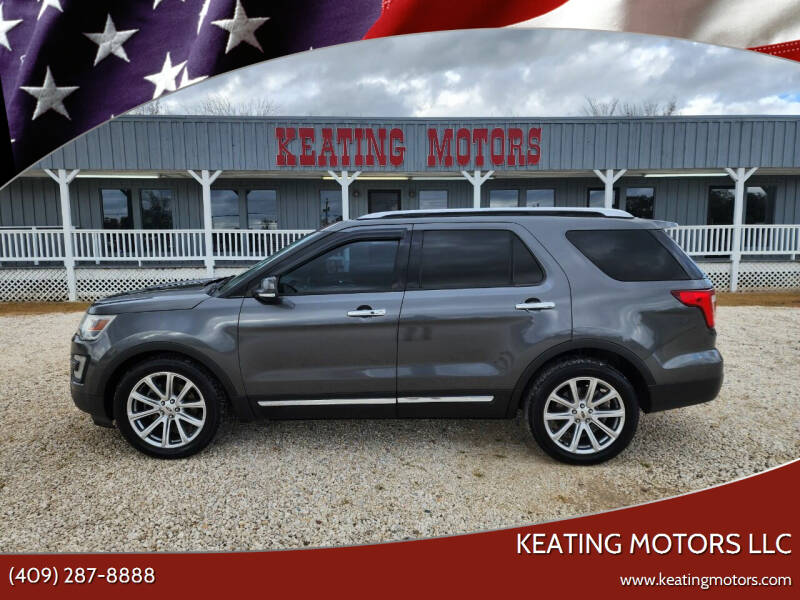 2016 Ford Explorer for sale at KEATING MOTORS LLC in Sour Lake TX