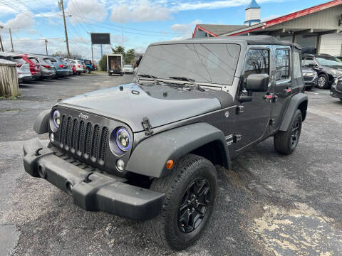 2016 Jeep Wrangler Unlimited for sale at Import Auto Connection in Nashville TN