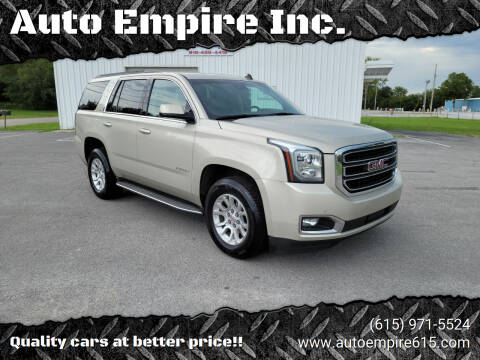 2015 GMC Yukon for sale at Auto Empire Inc. in Murfreesboro TN