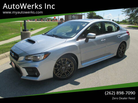 2020 Subaru WRX for sale at AutoWerks Inc in Sturtevant WI