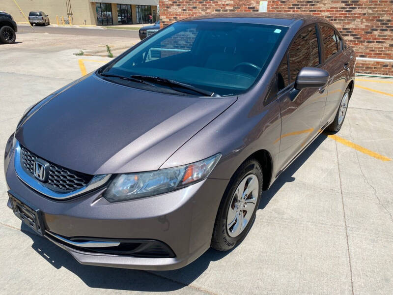 2014 Honda Civic for sale at Tiger Auto Sales in Guymon OK