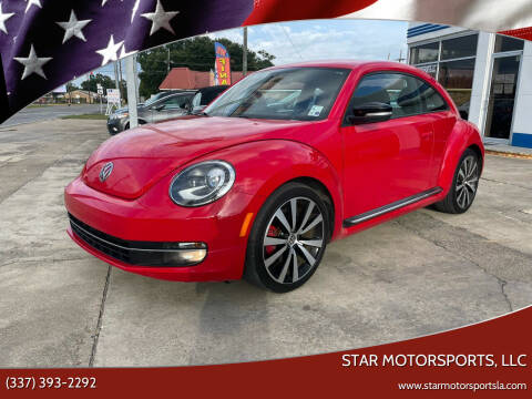 2012 Volkswagen Beetle for sale at Star Motorsports, LLC in Rayne LA