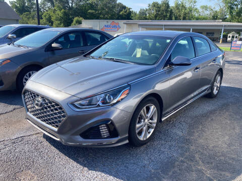 2018 Hyundai Sonata for sale at McCully's Automotive in Benton KY