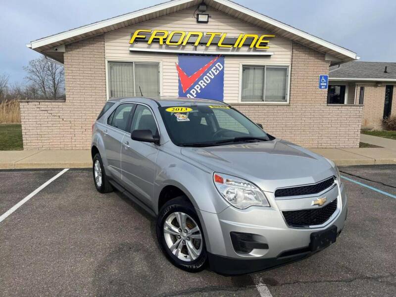 2013 Chevrolet Equinox for sale at Frontline Automotive Services in Carleton MI
