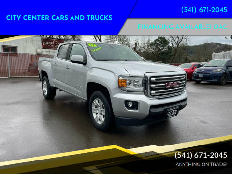 2017 GMC Canyon for sale at City Center Cars and Trucks in Roseburg OR