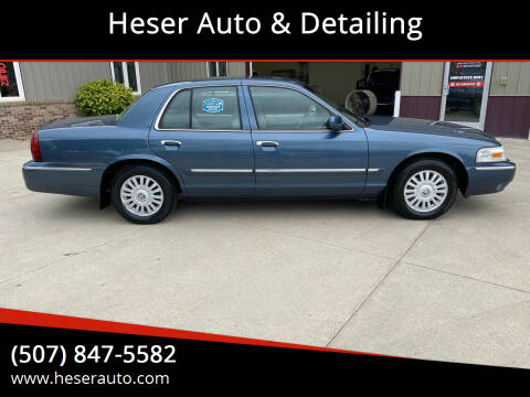 2008 Mercury Grand Marquis for sale at Heser Auto & Detailing in Jackson MN