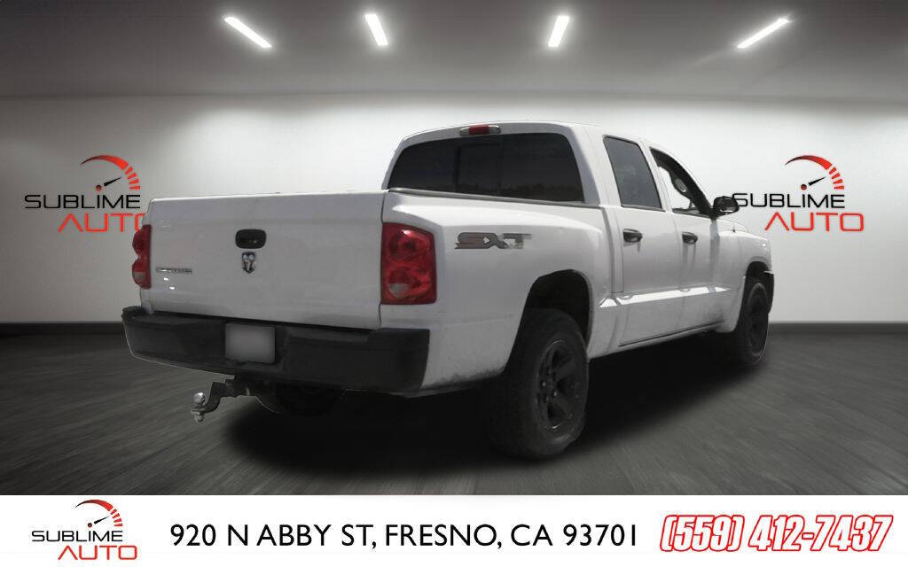 2008 Dodge Dakota for sale at SUBLIME AUTO in Fresno, CA