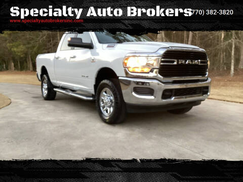 2019 RAM 2500 for sale at Specialty Auto Brokers in Cartersville GA