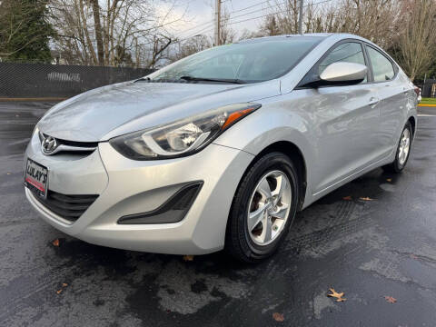 2014 Hyundai Elantra for sale at LULAY'S CAR CONNECTION in Salem OR