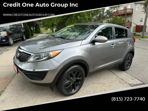 2015 Kia Sportage for sale at Credit One Auto Group inc in Joliet IL
