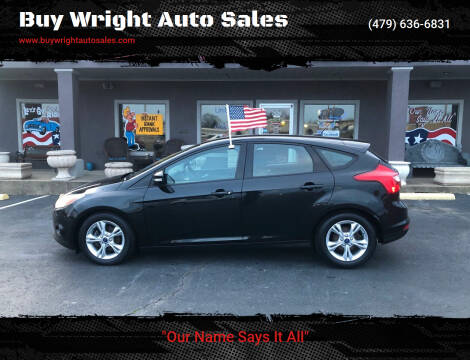 2014 Ford Focus for sale at Buy Wright Auto Sales in Rogers AR