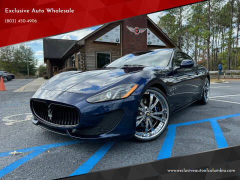 2013 Maserati GranTurismo for sale at Exclusive Auto Wholesale in Columbia SC