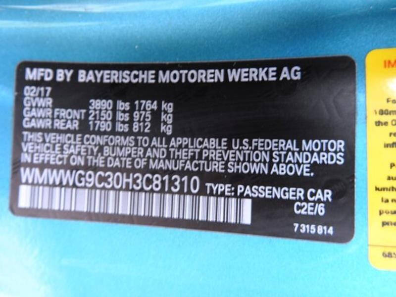 2017 MINI Convertible Cooper S