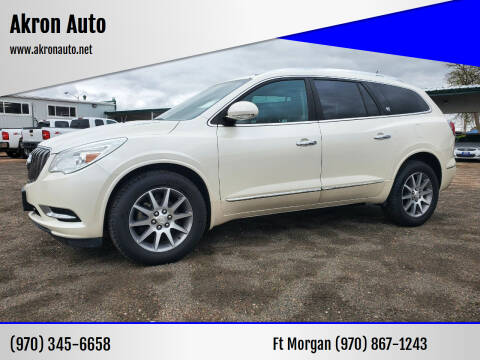 2013 Buick Enclave for sale at Akron Auto in Akron CO