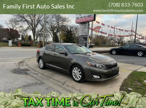 2014 Kia Optima for sale at Family First Auto Sales Inc in Chicago Heights IL
