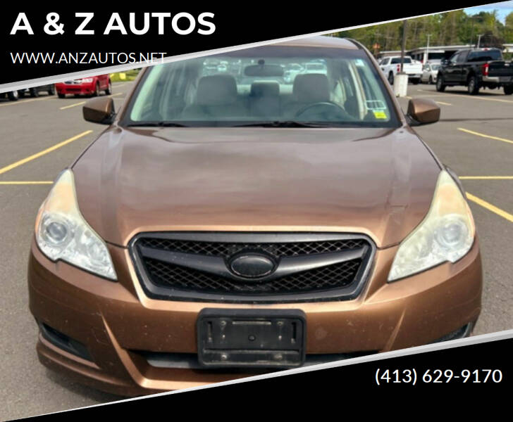 2012 Subaru Legacy for sale at A & Z AUTOS in Westfield MA