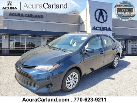 2017 Toyota Corolla for sale at Acura Carland in Duluth GA