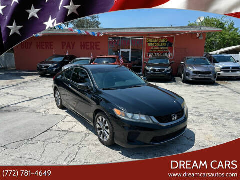 2013 Honda Accord for sale at DREAM CARS in Stuart FL