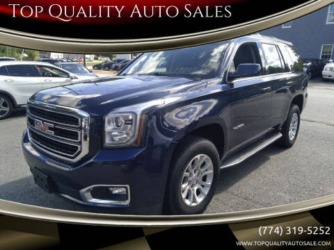 2018 GMC Yukon for sale at Top Quality Auto Sales in Westport MA