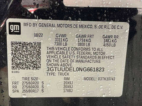 2022 GMC Sierra 1500