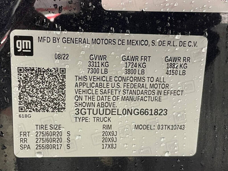 2022 GMC Sierra 1500