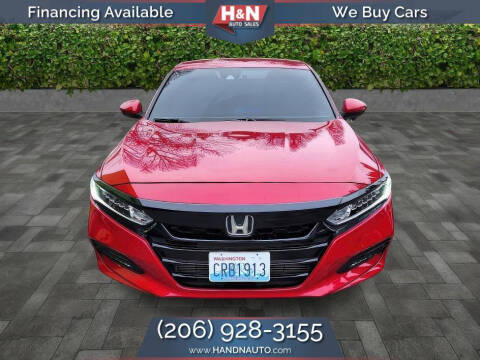 2018 Honda Accord for sale at H&N Auto Sales in Seattle WA