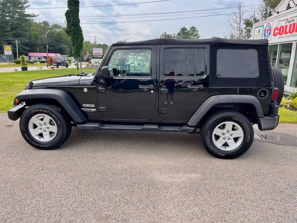 2018 Jeep Wrangler JK Unlimited for sale at Dave Delaney's Columbia Motors in Hanover, MA