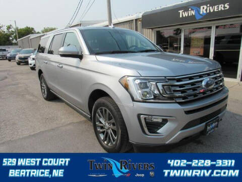2020 Ford Expedition MAX for sale at TWIN RIVERS CHRYSLER JEEP DODGE RAM in Beatrice NE
