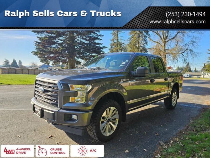 2017 Ford F-150 for sale at Ralph Sells Cars & Trucks in Puyallup WA