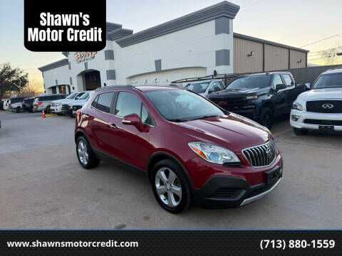 2015 Buick Encore for sale at Shawn's Motor Credit in Houston TX