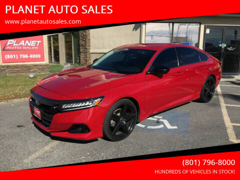 2021 Honda Accord for sale at PLANET AUTO SALES in Lindon UT