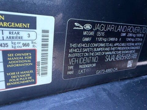 2017 Jaguar XE 35t R-Sport