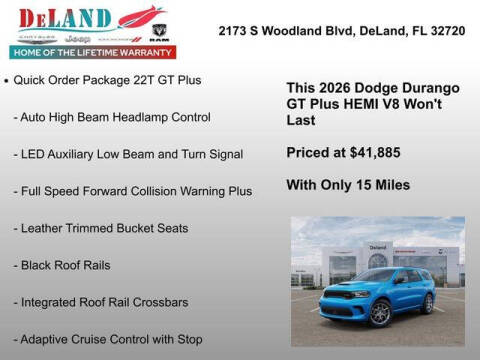 2026 Dodge Durango GT HEMI Plus