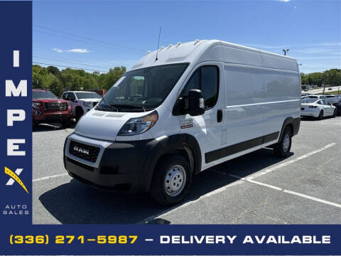 2021 RAM ProMaster for sale at Impex Auto Sales in Greensboro NC