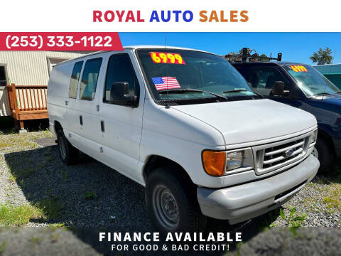 2007 Ford E-Series for sale at Royal Auto Sales, LLC in Algona WA