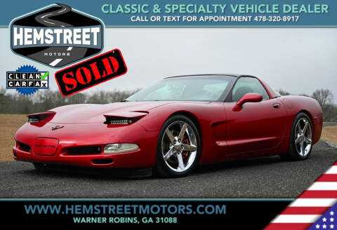 2001 Chevrolet Corvette for sale at Hemstreet Motors in Warner Robins GA