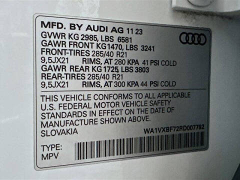 2024 Audi Q7 quattro Prestige 55 TFSI