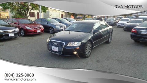 2007 Audi A8 L for sale at RVA MOTORS in Richmond VA