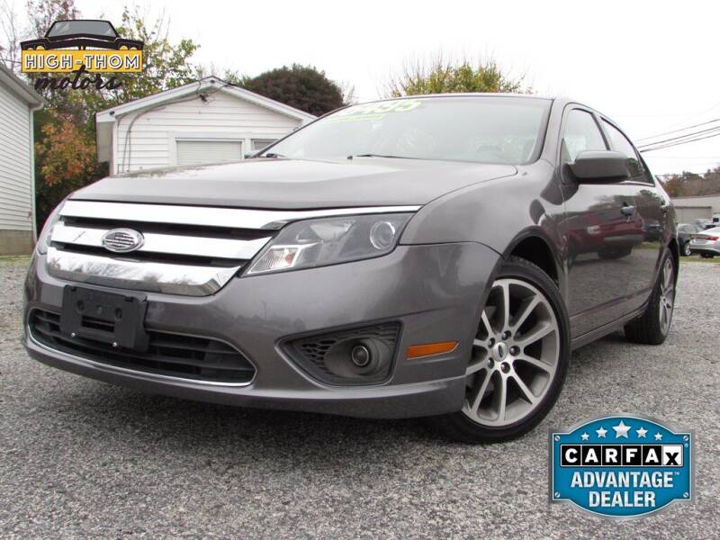 2012 Ford Fusion for sale at High-Thom Motors in Thomasville NC