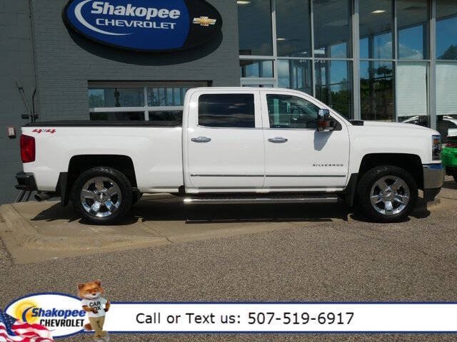 Used 2018 Chevrolet Silverado 1500 LTZ with VIN 3GCUKSEC2JG415506 for sale in Shakopee, Minnesota