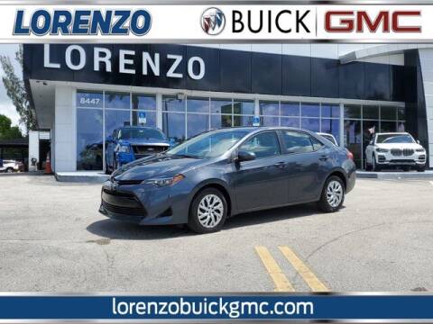 2017 Toyota Corolla for sale at Lorenzo Buick GMC in Miami FL