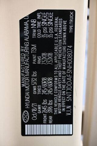 2022 Hyundai Santa Cruz SEL Premium