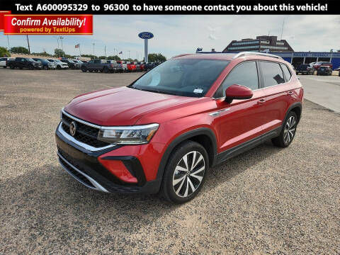 2022 Volkswagen Taos for sale at POLLARD PRE-OWNED in Lubbock TX
