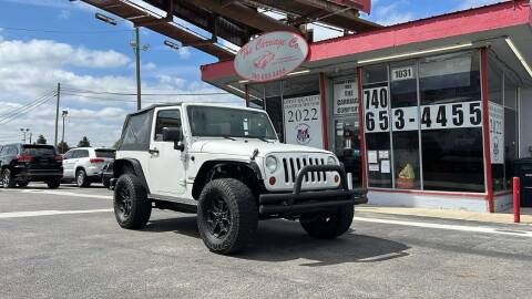 2010 Jeep Wrangler for sale at The Carriage Company in Lancaster OH