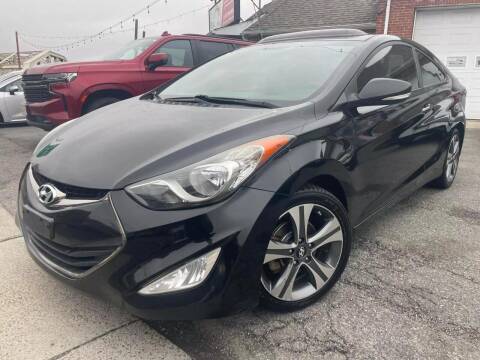 2013 Hyundai Elantra Coupe for sale at Webster Auto Sales in Somerville MA