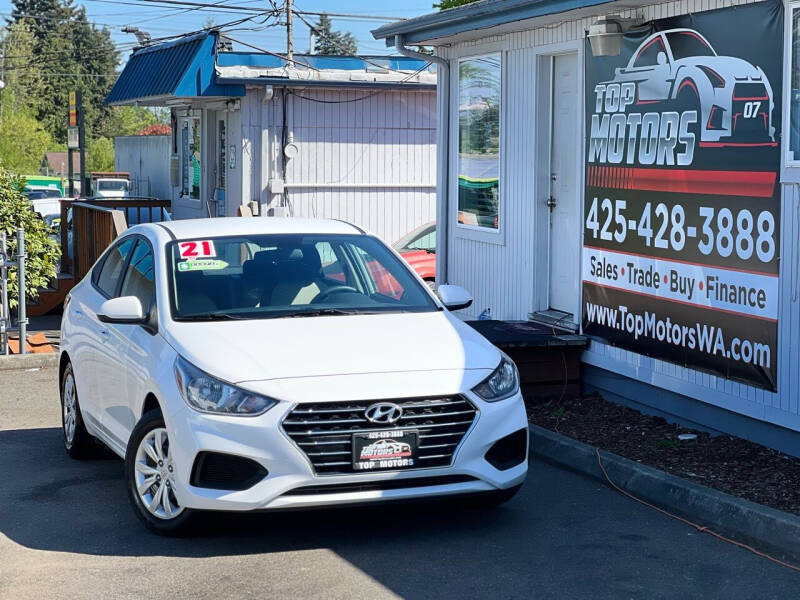 2021 Hyundai Accent for sale at Top Motors LLC in Edmonds WA