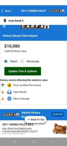 2011 Honda Pilot EX-L