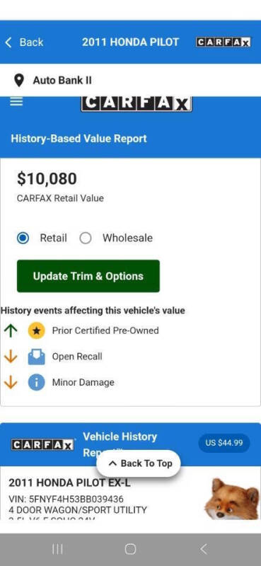 2011 Honda Pilot EX-L