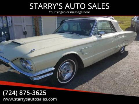 1965 Ford Thunderbird for sale at STARRY'S AUTO SALES in New Alexandria PA